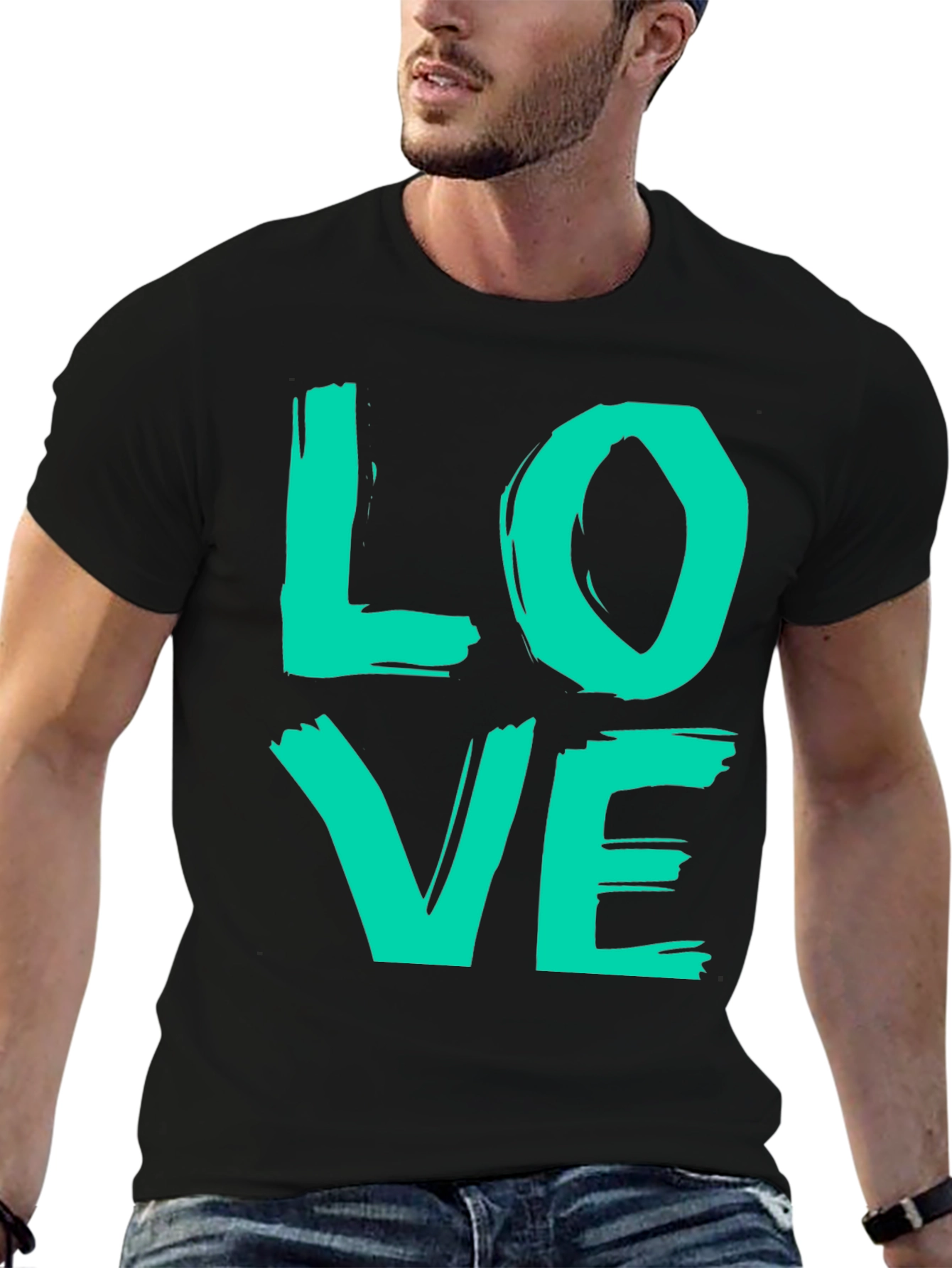Love Graphic T-Shirt - Trendy Casual Tee
