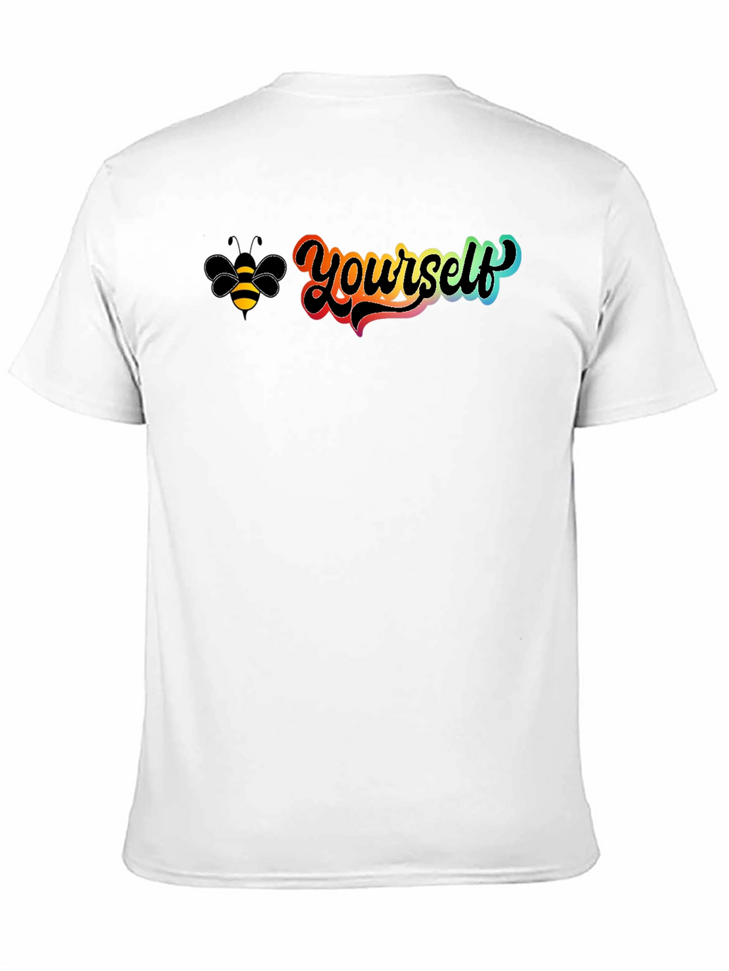 Be Yourself Graphic Tee - Black