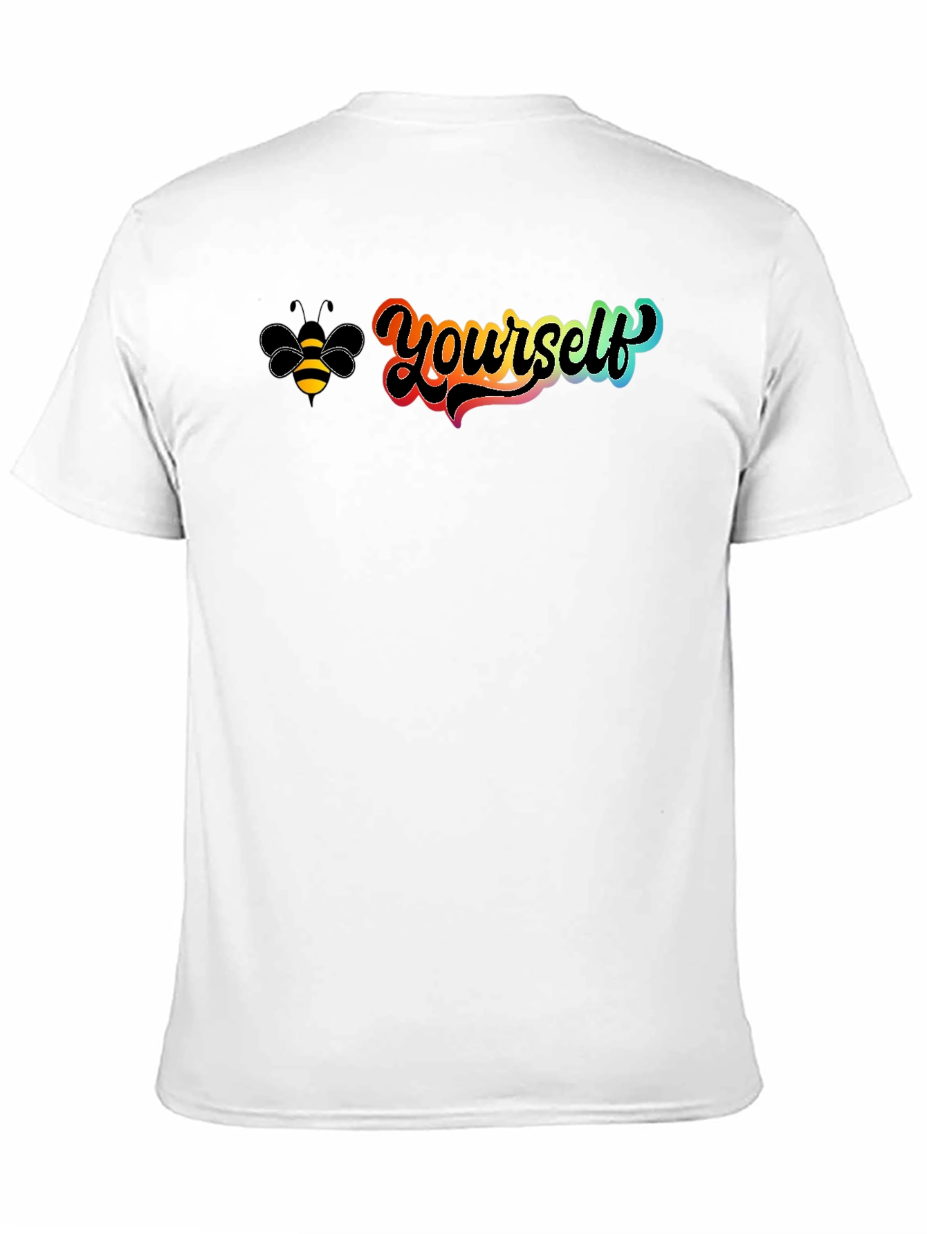 Be Yourself Graphic Tee - Black