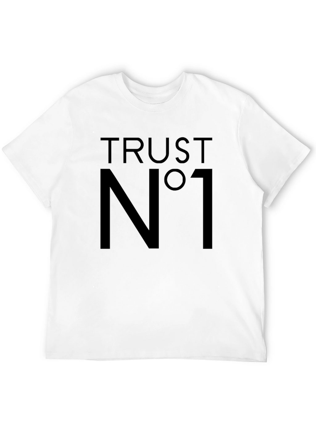 Trust No One Black Graphic Tee