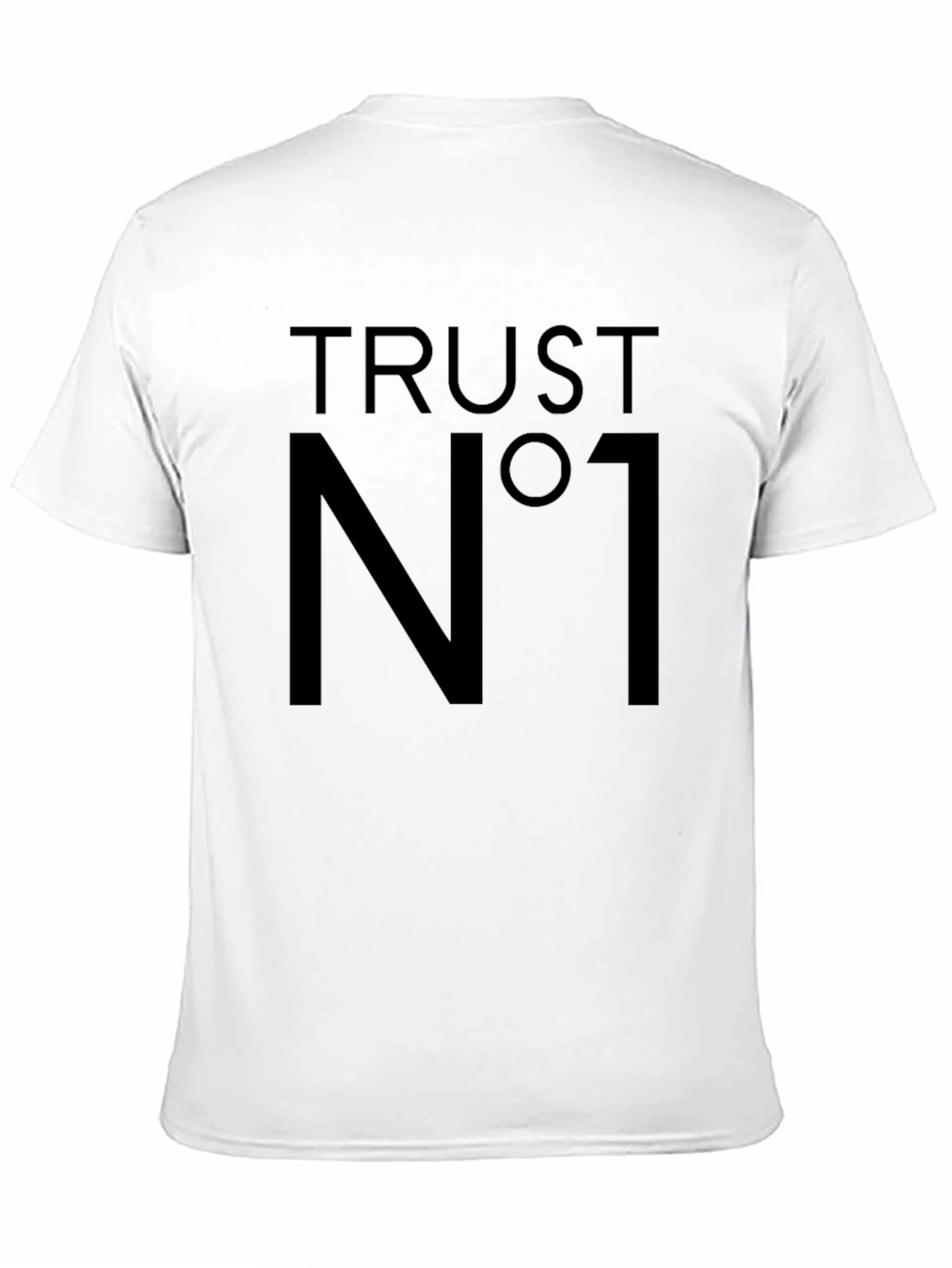 Trust No One Black Graphic Tee