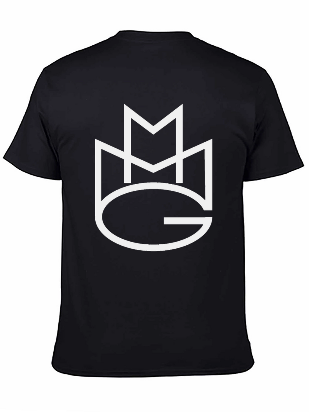 Modern MG Logo Black T-Shirt