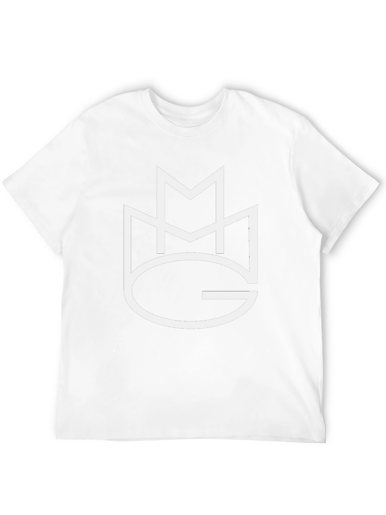 Modern MG Logo Black T-Shirt