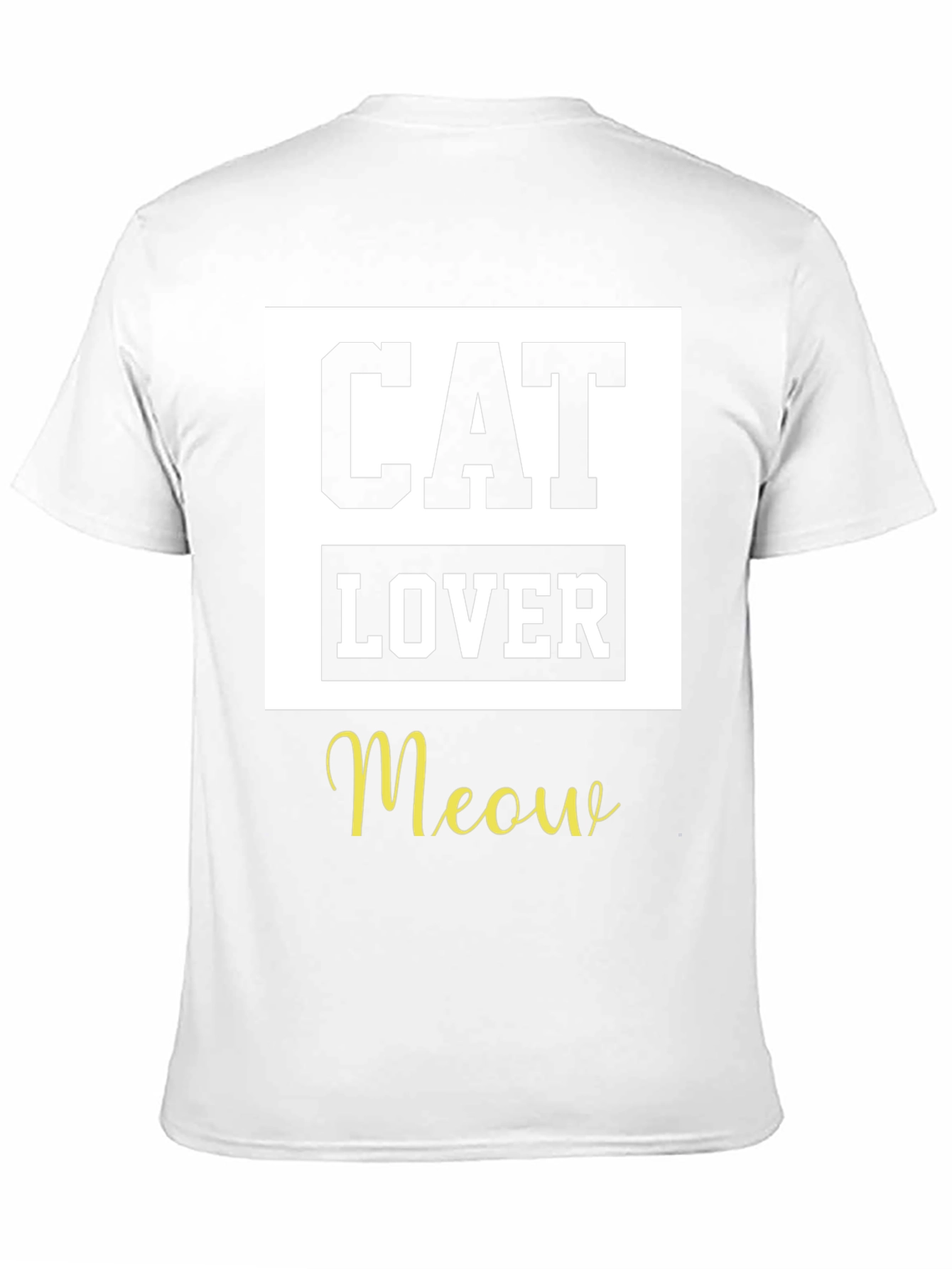 Cat Lover T-Shirt - Meow Edition