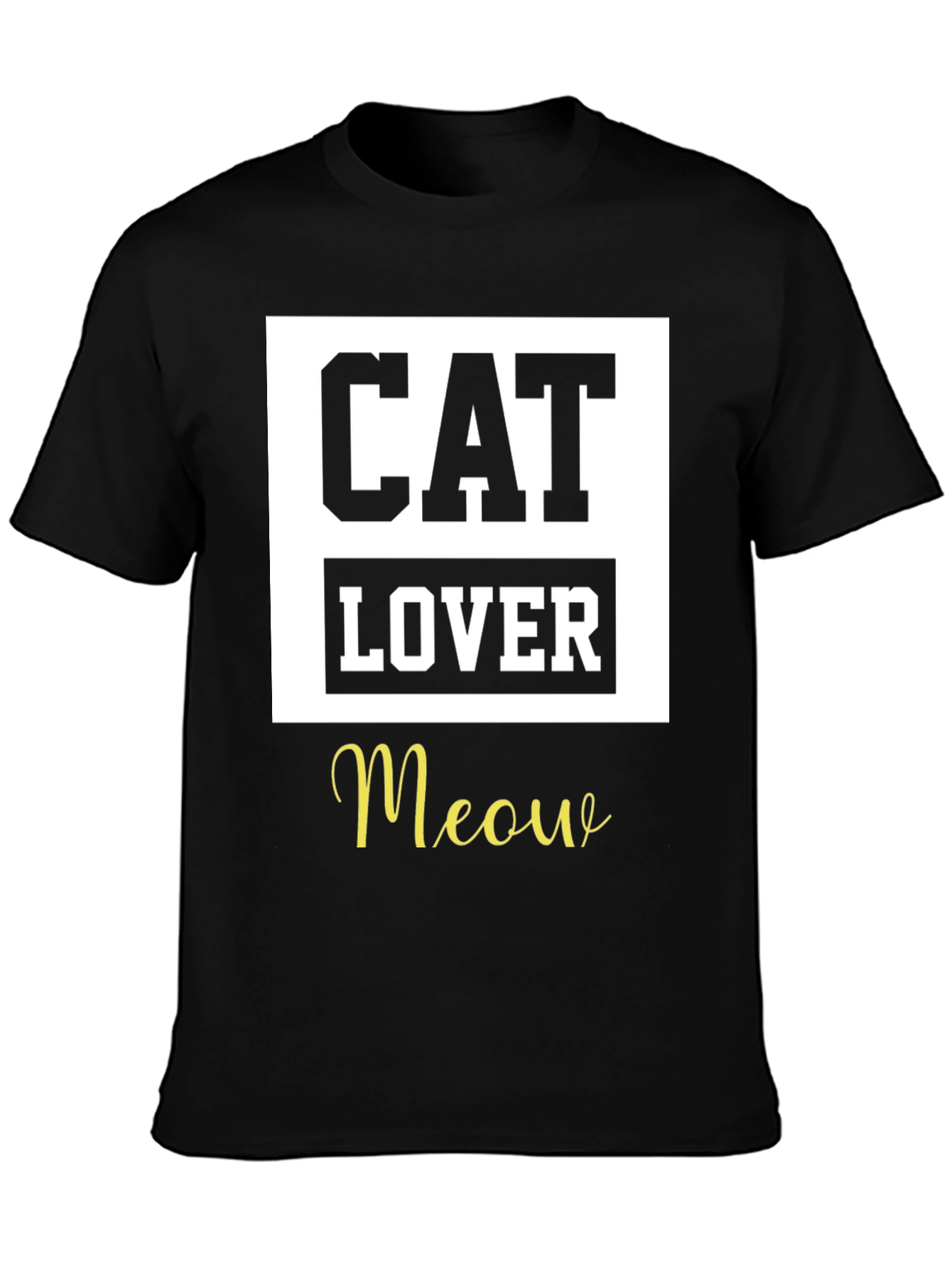 Cat Lover T-Shirt - Meow Edition