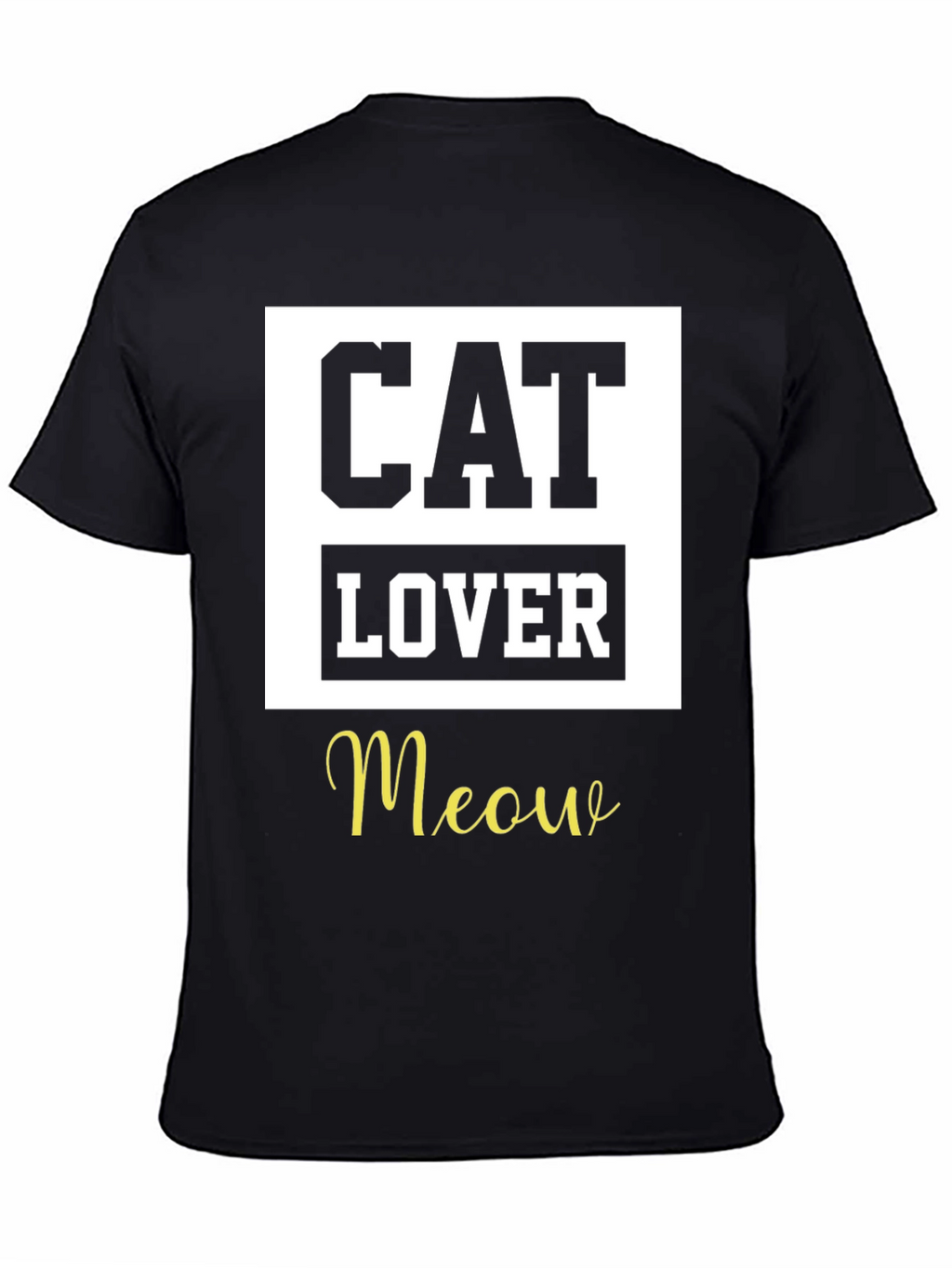 Cat Lover T-Shirt - Meow Edition