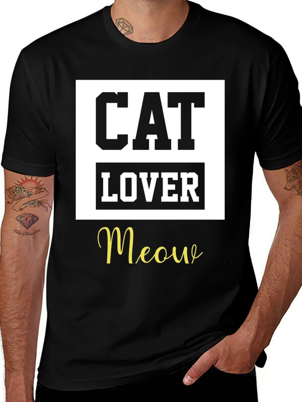 Cat Lover T-Shirt - Meow Edition