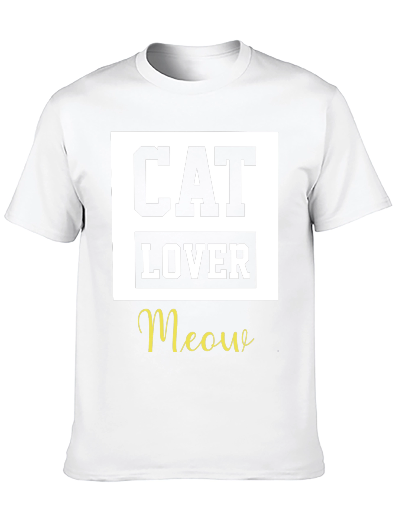 Cat Lover T-Shirt - Meow Edition