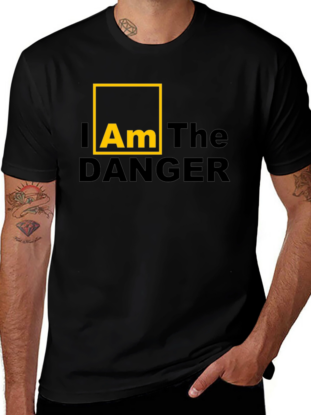 Breaking Bad I Am The Danger T-Shirt - Black