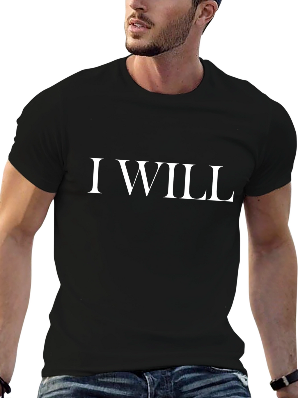 I WILL Graphic T-Shirt - Bold Statement Tee