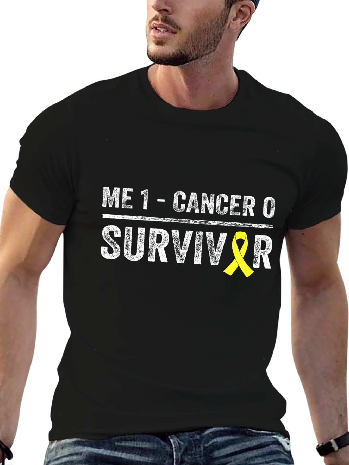 Cancer Survivor T-Shirt - Me 1 Cancer 0