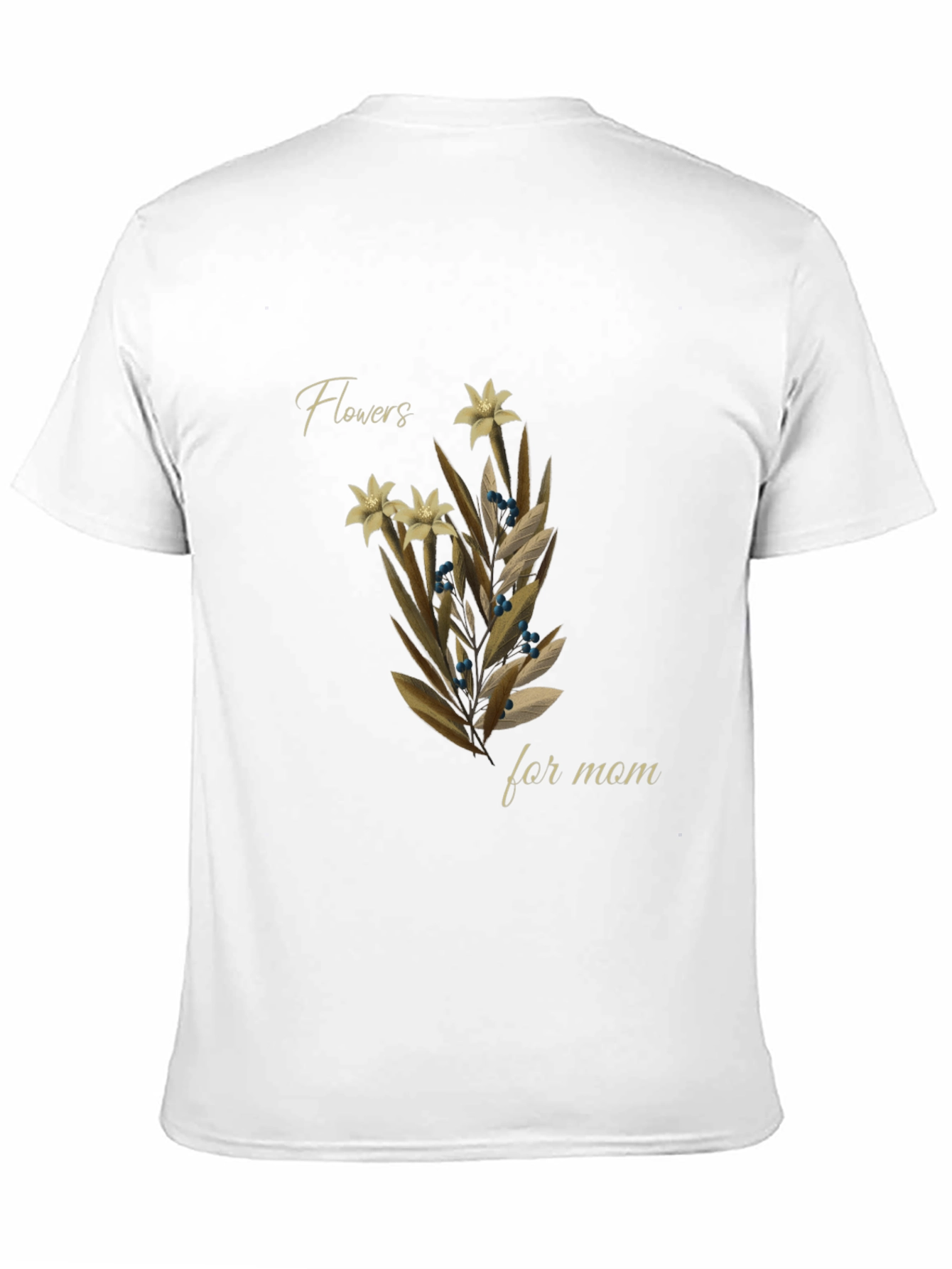 Floral Flowers for Mom Graphic Tee