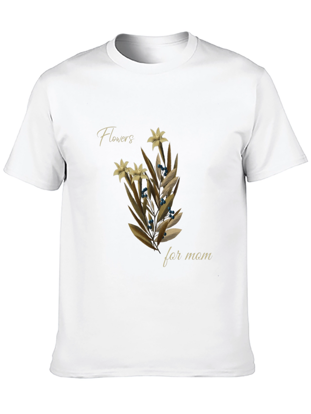 Floral Flowers for Mom Graphic Tee