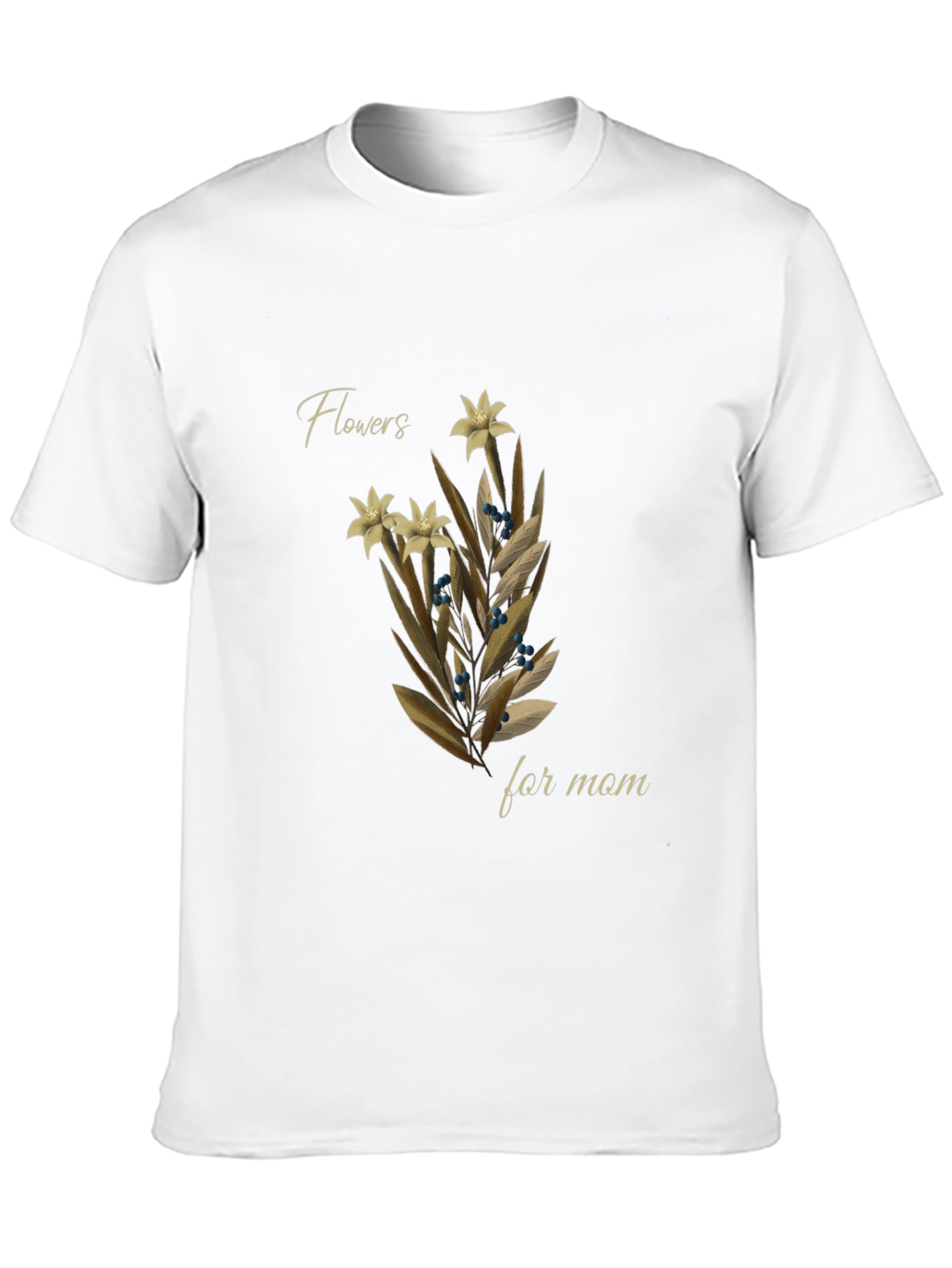 Floral Flowers for Mom Graphic Tee