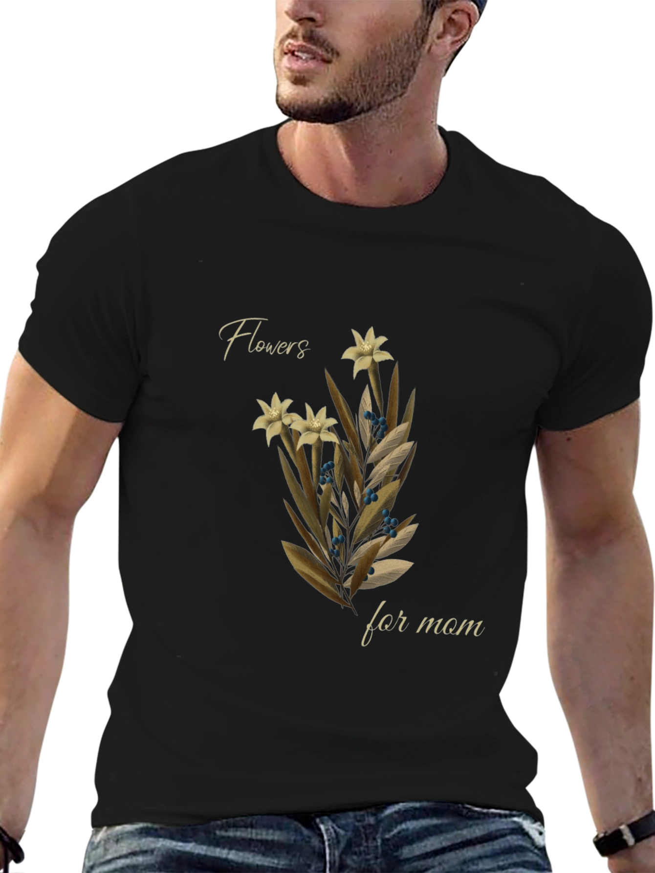 Floral Flowers for Mom Graphic Tee