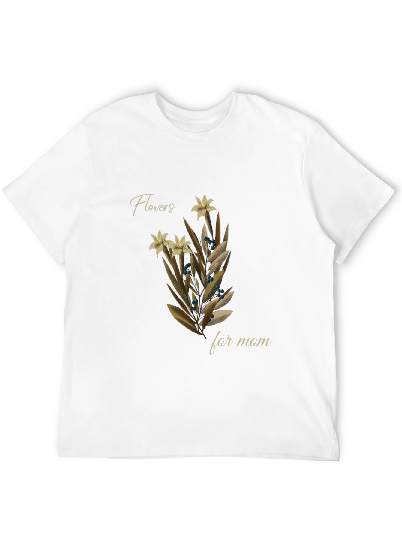 Floral Flowers for Mom Graphic Tee