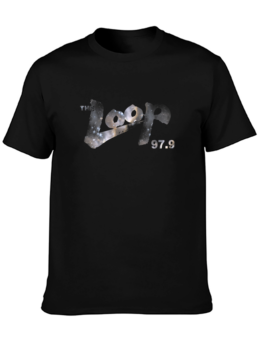 Black Graphic Tee - Koo Koo 97.9