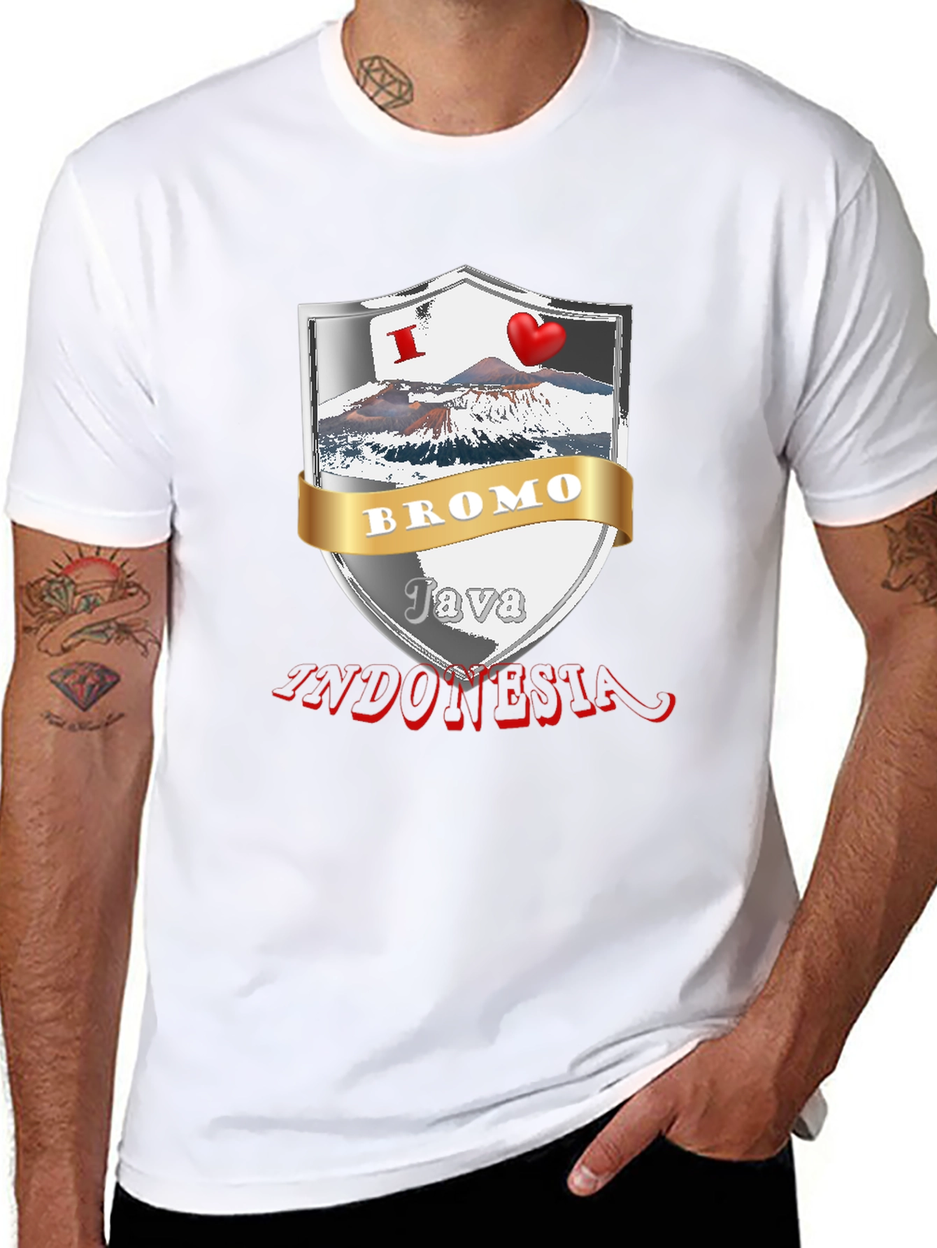 Bromo Java Indonesia Graphic T-Shirt