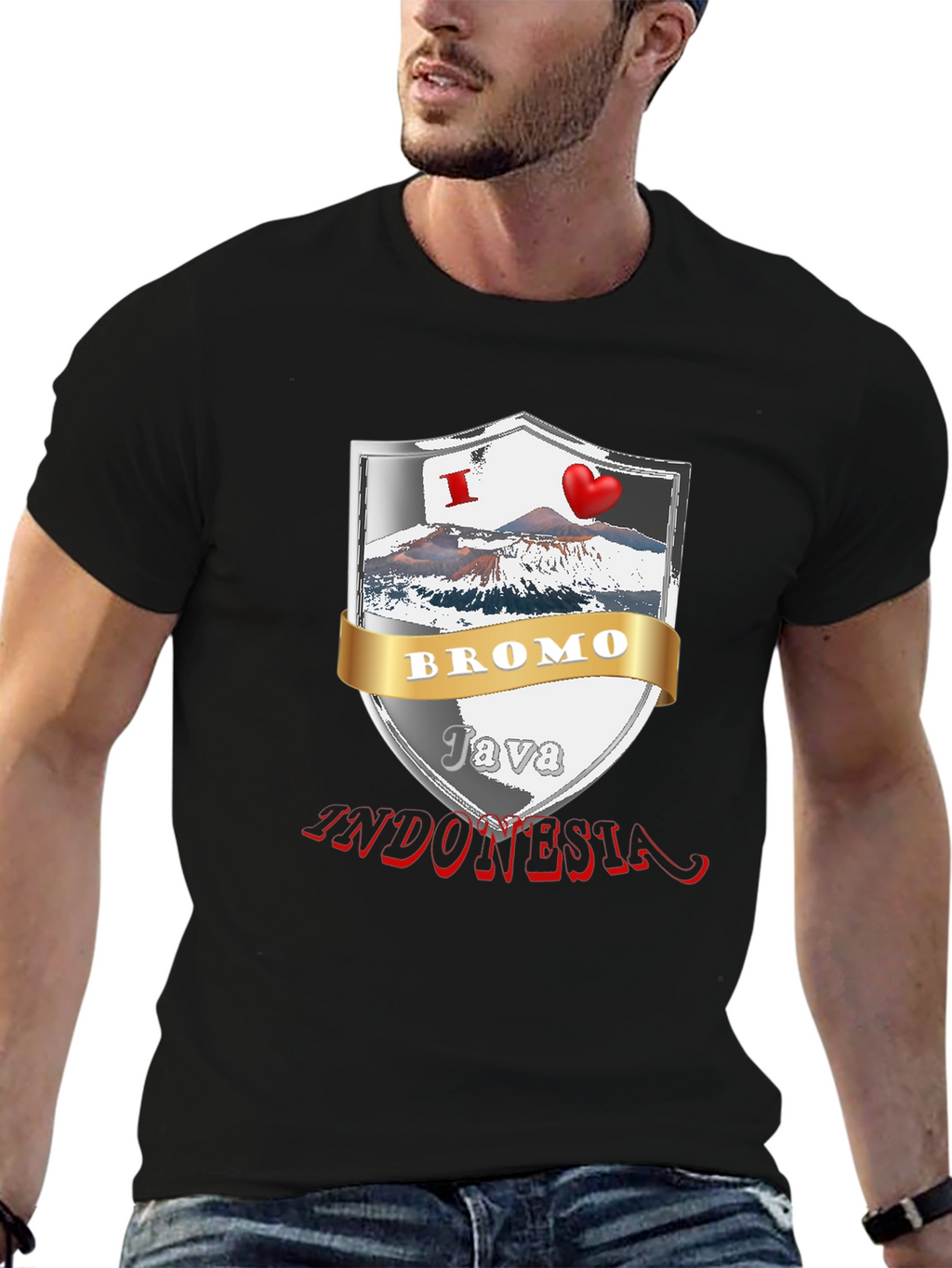 Bromo Java Indonesia Graphic T-Shirt