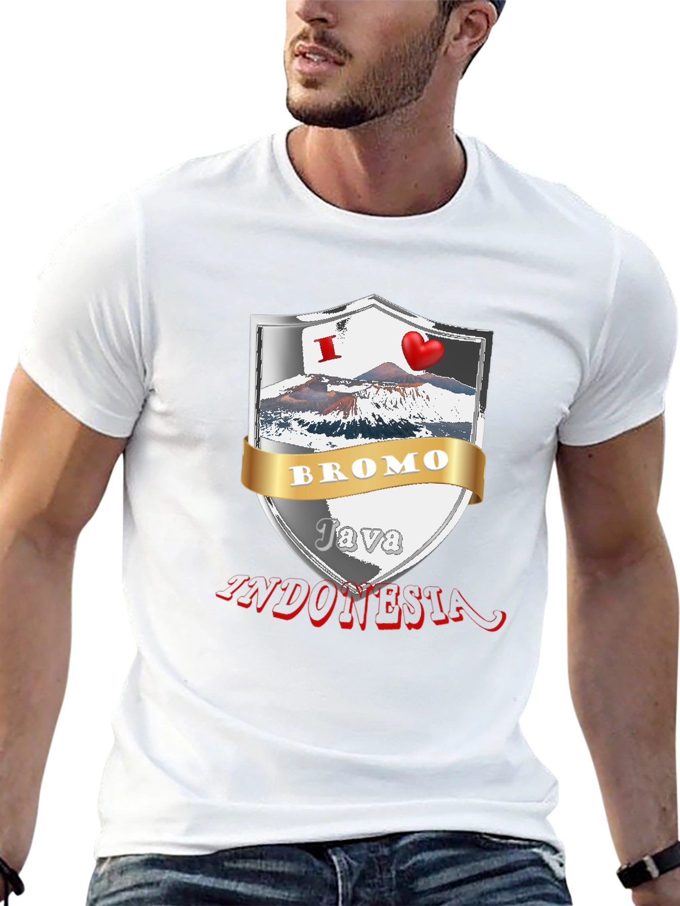 Bromo Java Indonesia Graphic T-Shirt