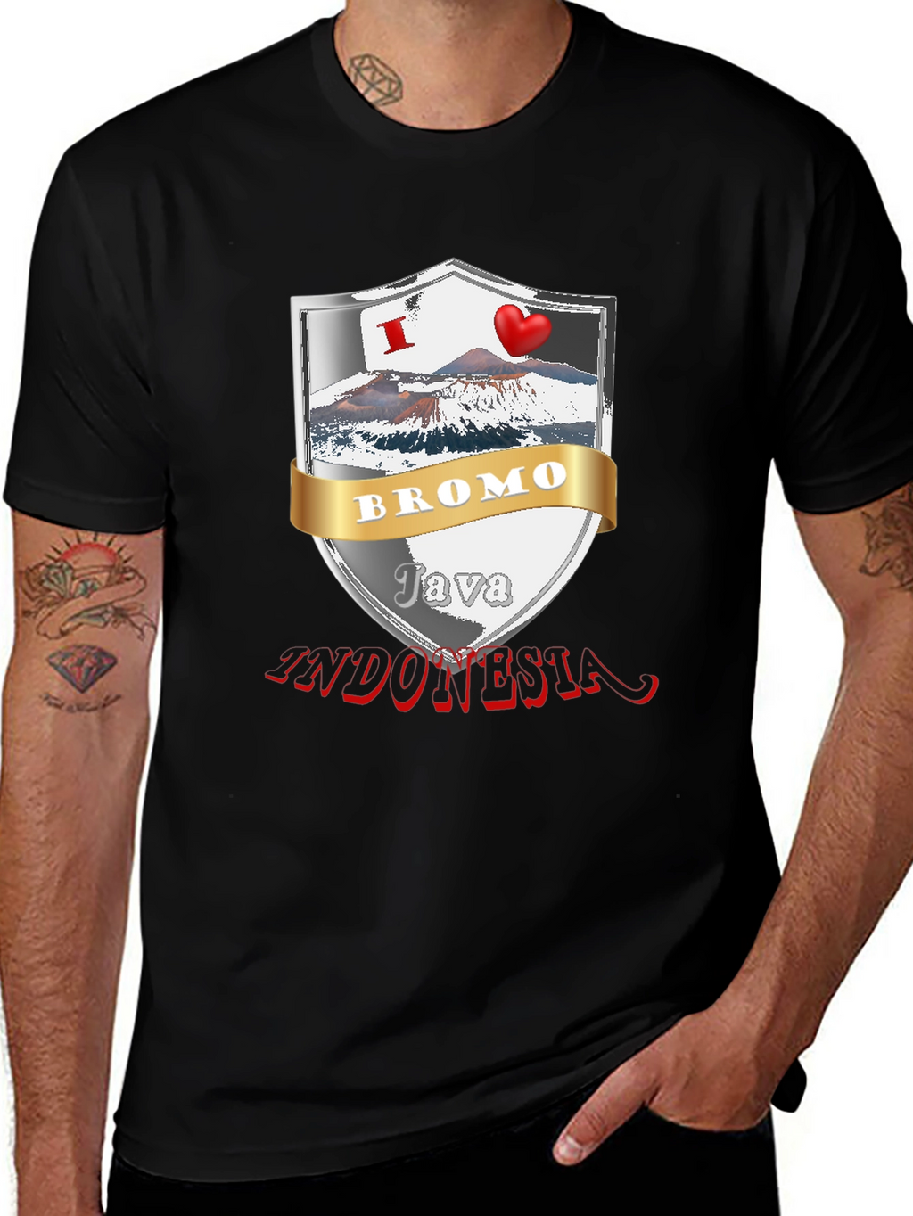 Bromo Java Indonesia Graphic T-Shirt
