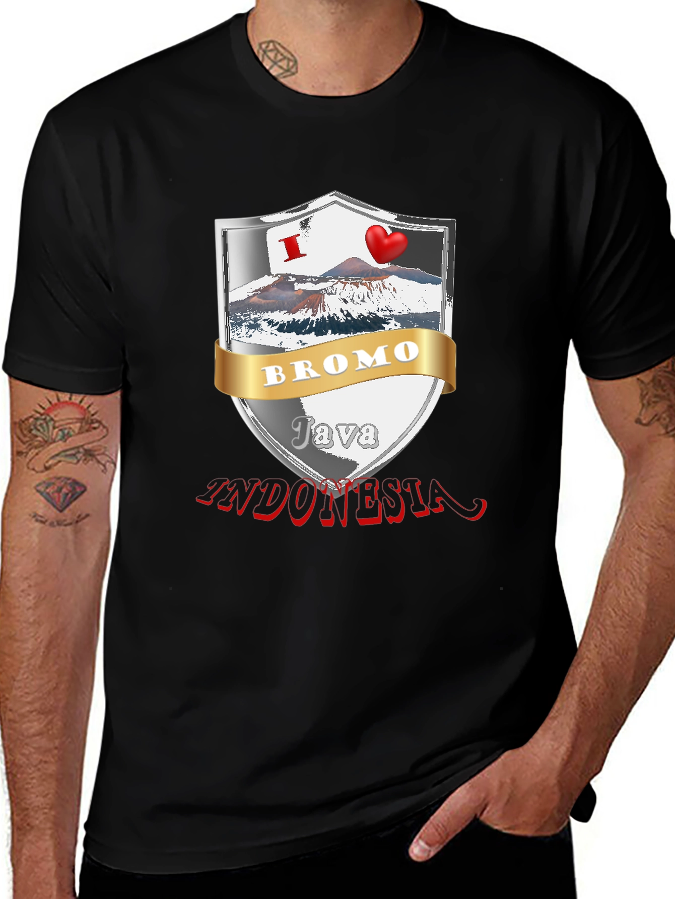 Bromo Java Indonesia Graphic T-Shirt