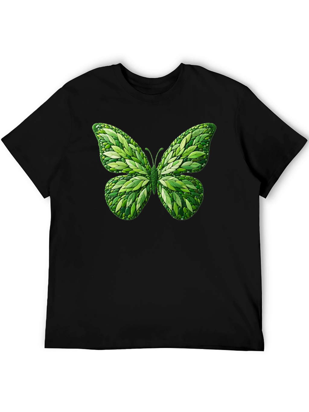 Leaf Butterfly Graphic T-Shirt