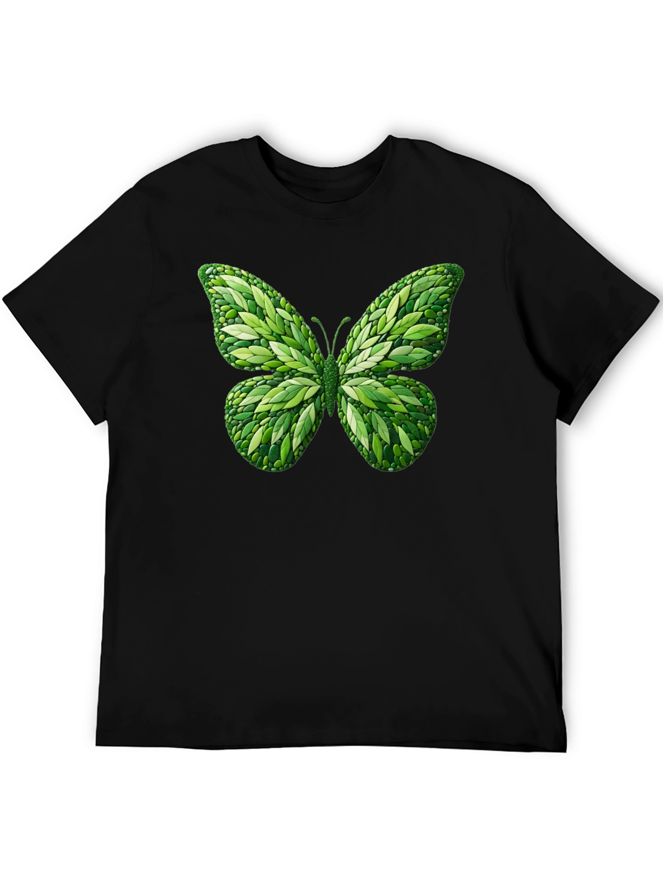 Leaf Butterfly Graphic T-Shirt