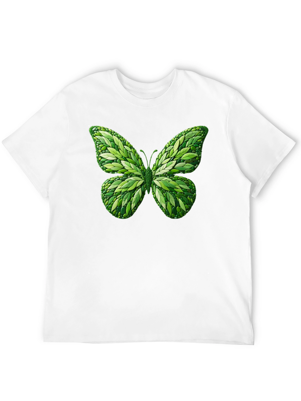 Leaf Butterfly Graphic T-Shirt