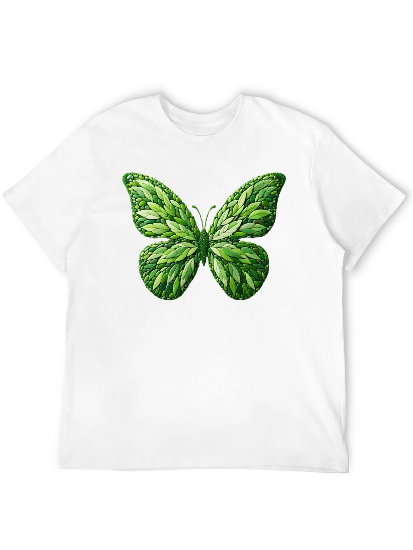 Leaf Butterfly Graphic T-Shirt