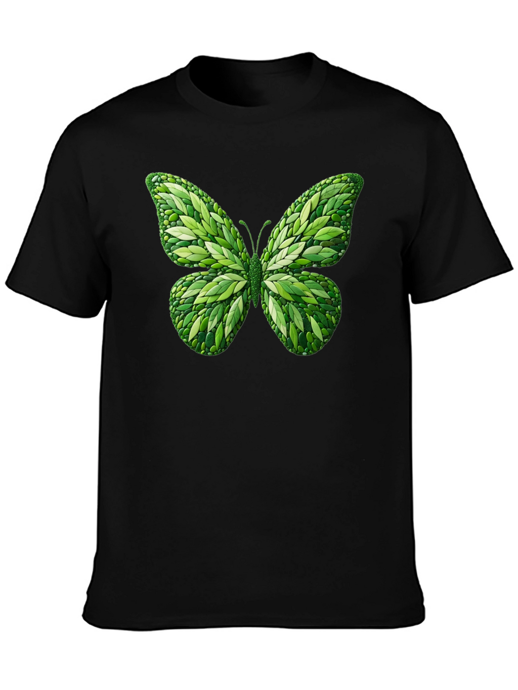 Leaf Butterfly Graphic T-Shirt