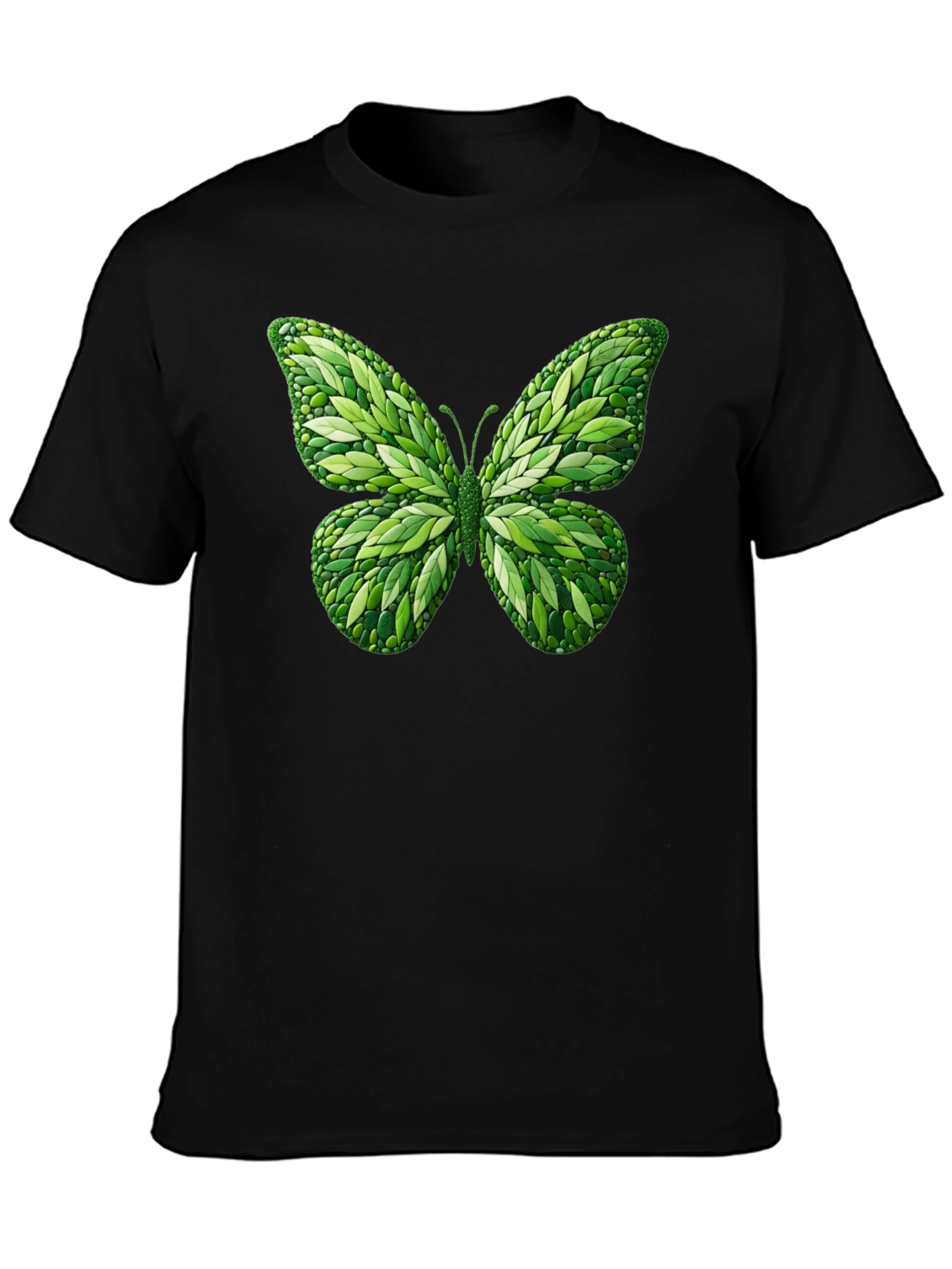 Leaf Butterfly Graphic T-Shirt