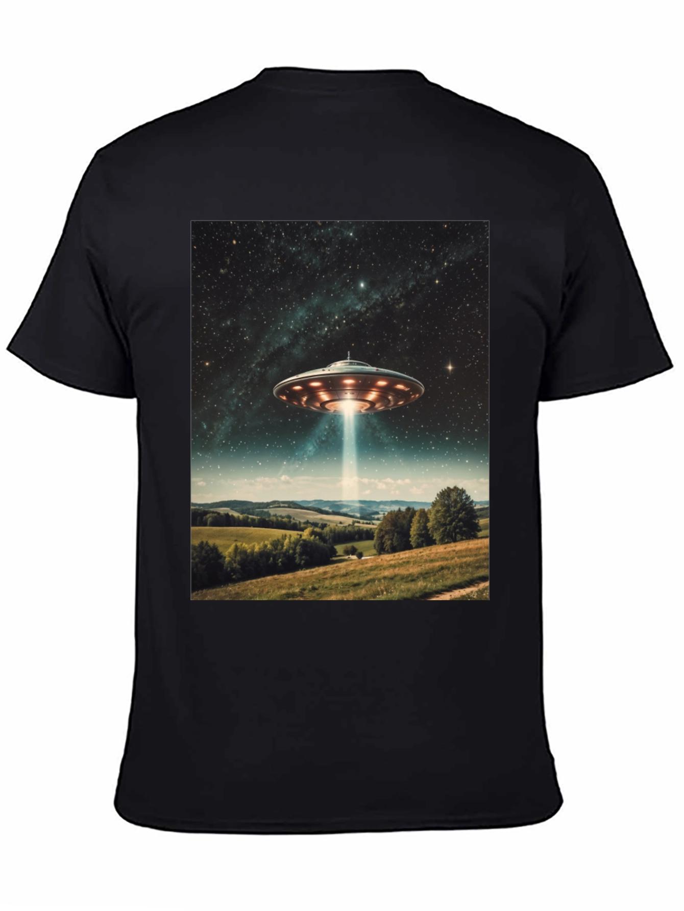 UFO Abduction T-Shirt - Sci-Fi Graphic Tee