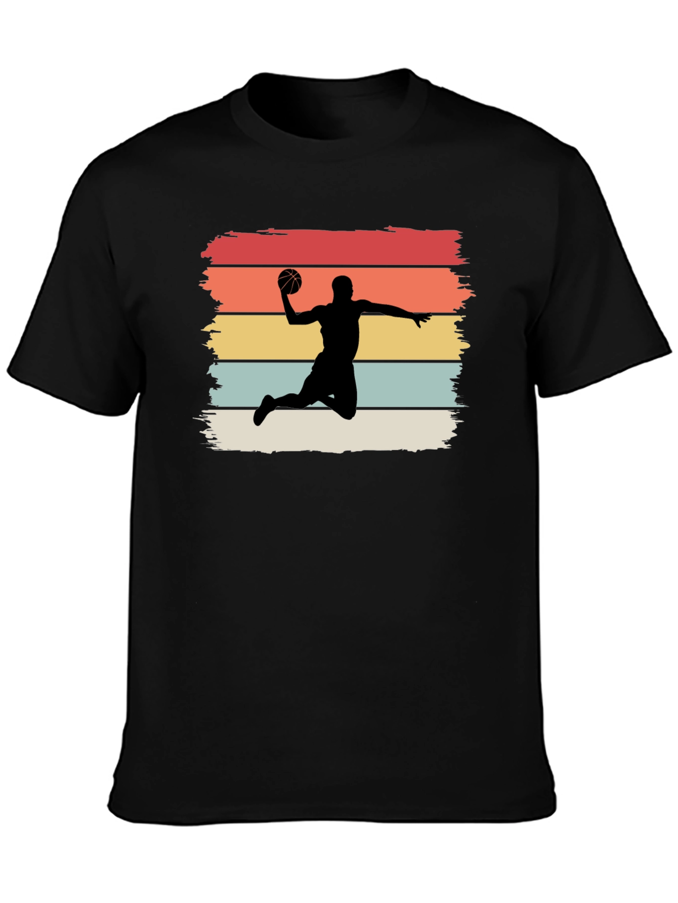 Retro Dunk T-Shirt - Vintage Style Basketball Tee