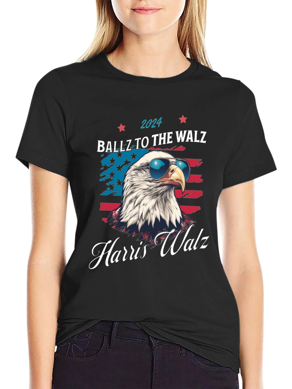 Patriotic Eagle 2024 T-Shirt