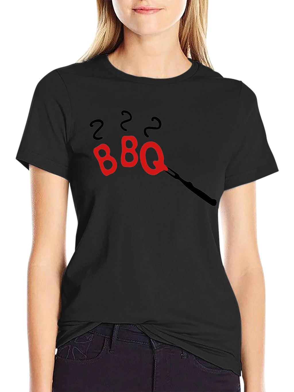 BBQ Grill Master T-Shirt - Black Cotton Tee
