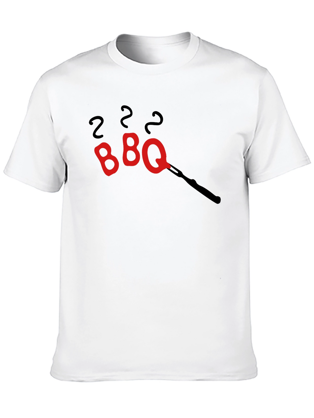 BBQ Grill Master T-Shirt - Black Cotton Tee