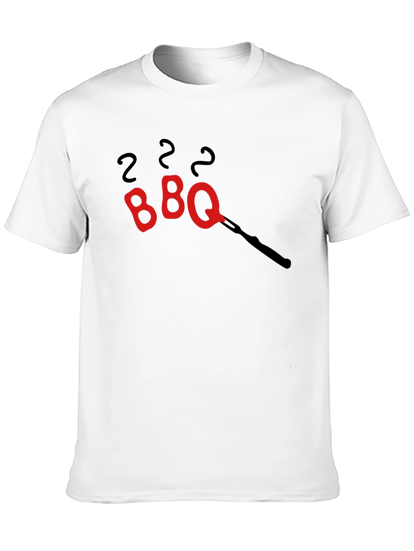 BBQ Grill Master T-Shirt - Black Cotton Tee