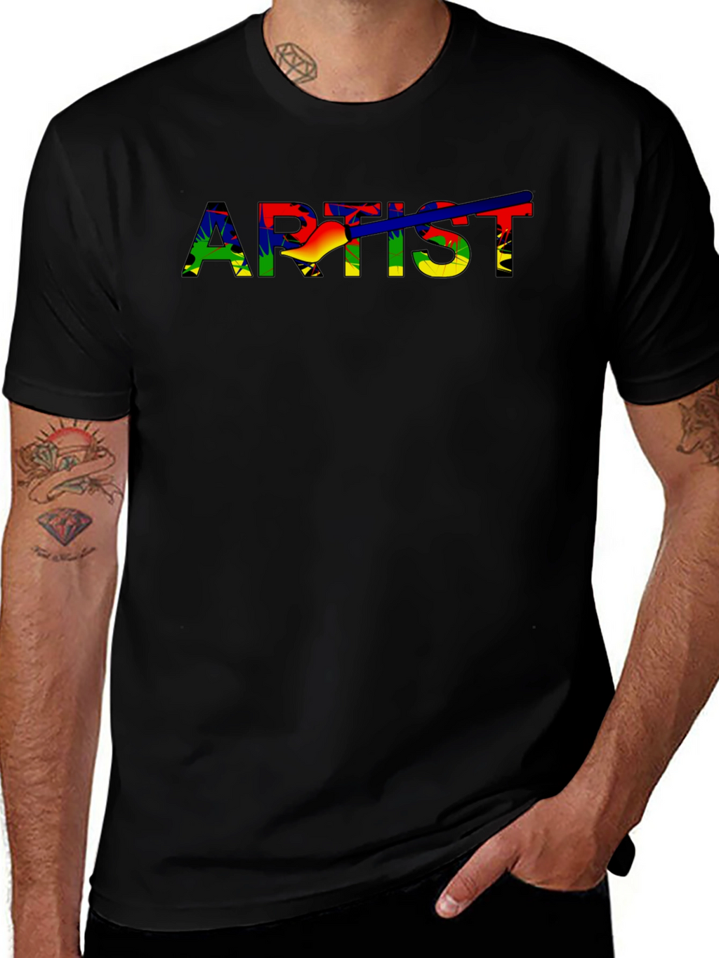 Rainbow Artist T-Shirt