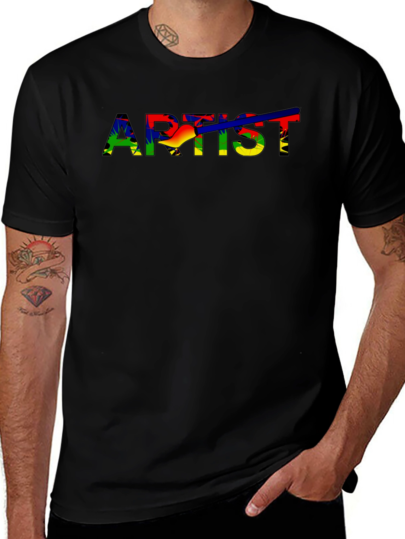 Rainbow Artist T-Shirt