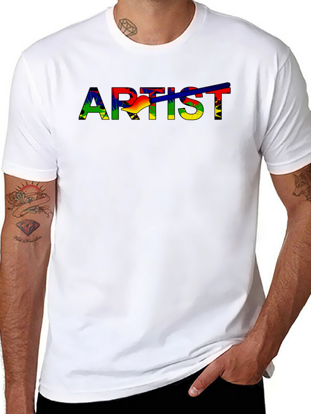 Rainbow Artist T-Shirt