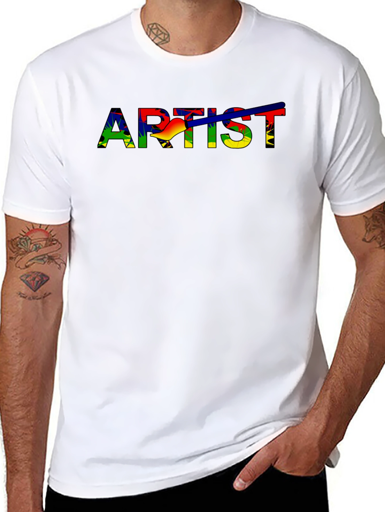 Rainbow Artist T-Shirt