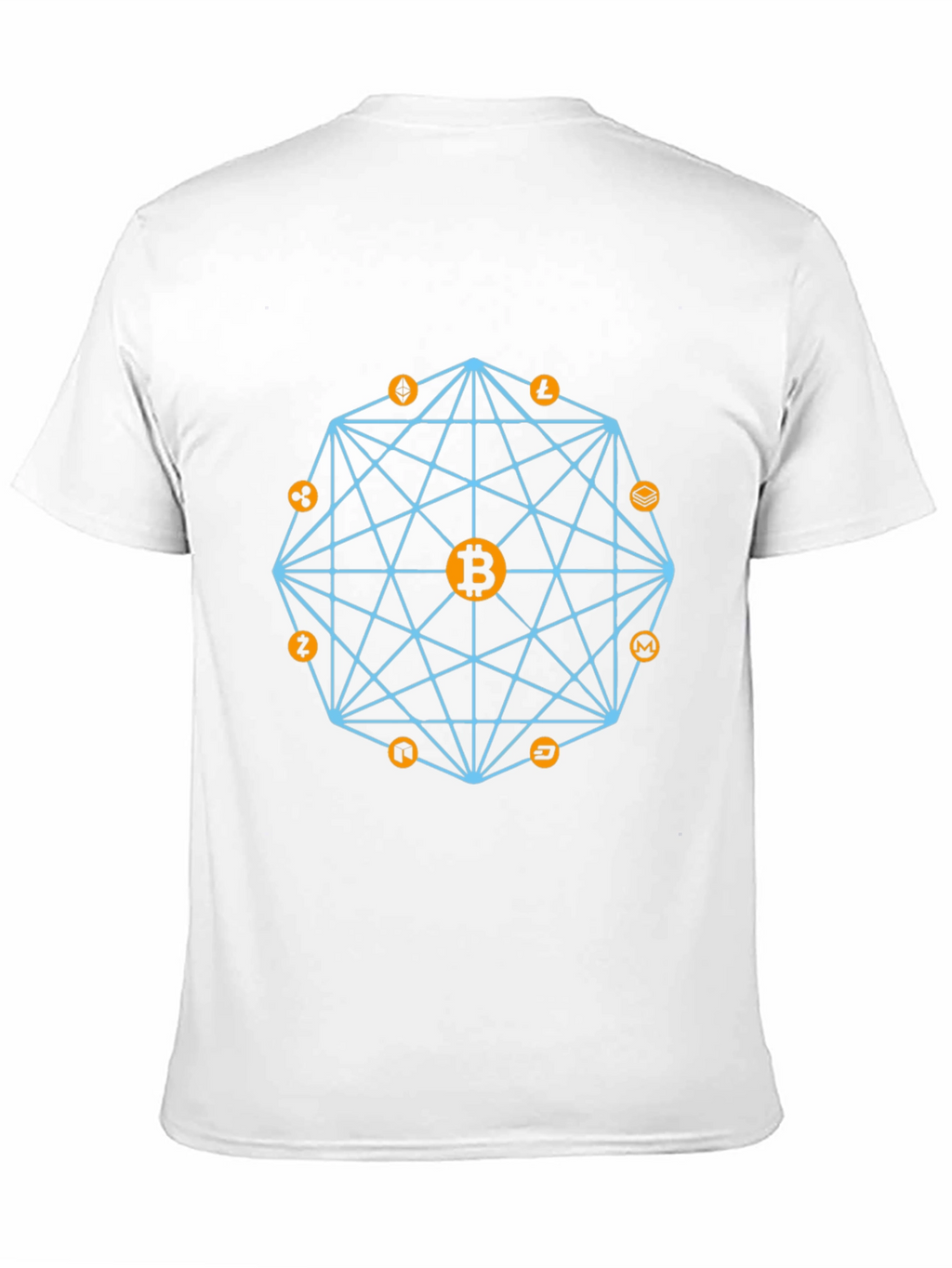 Crypto Bitcoin Graphic Tee - Black