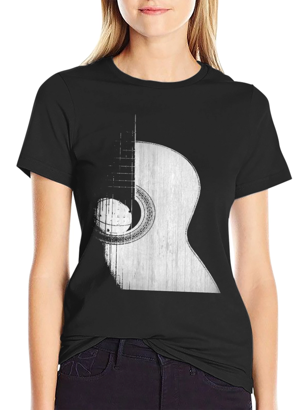 Guitar Graphic Tee - Stylish Music Lover T-Shirt