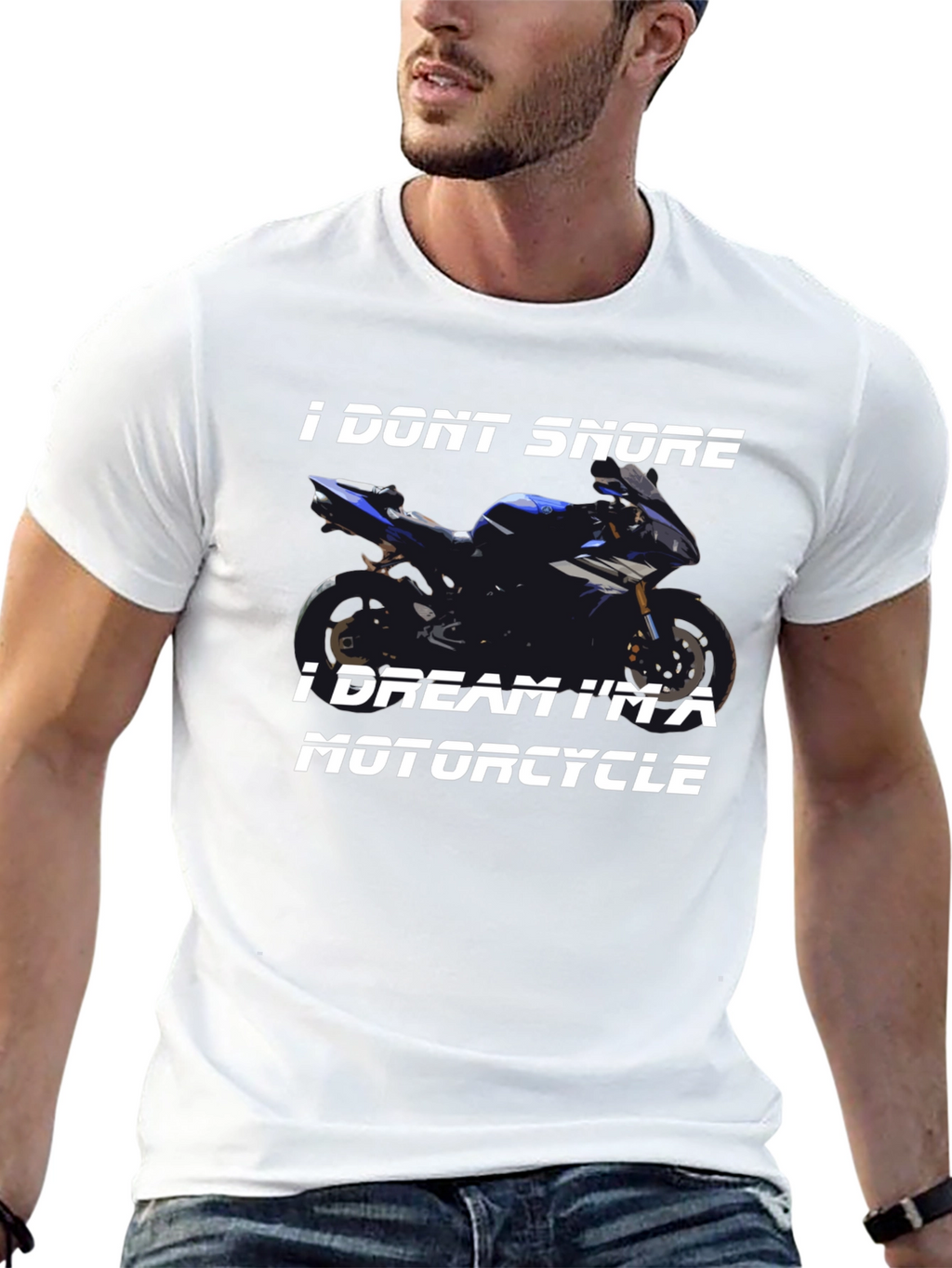 I Dont Snore Motorcycle T-Shirt