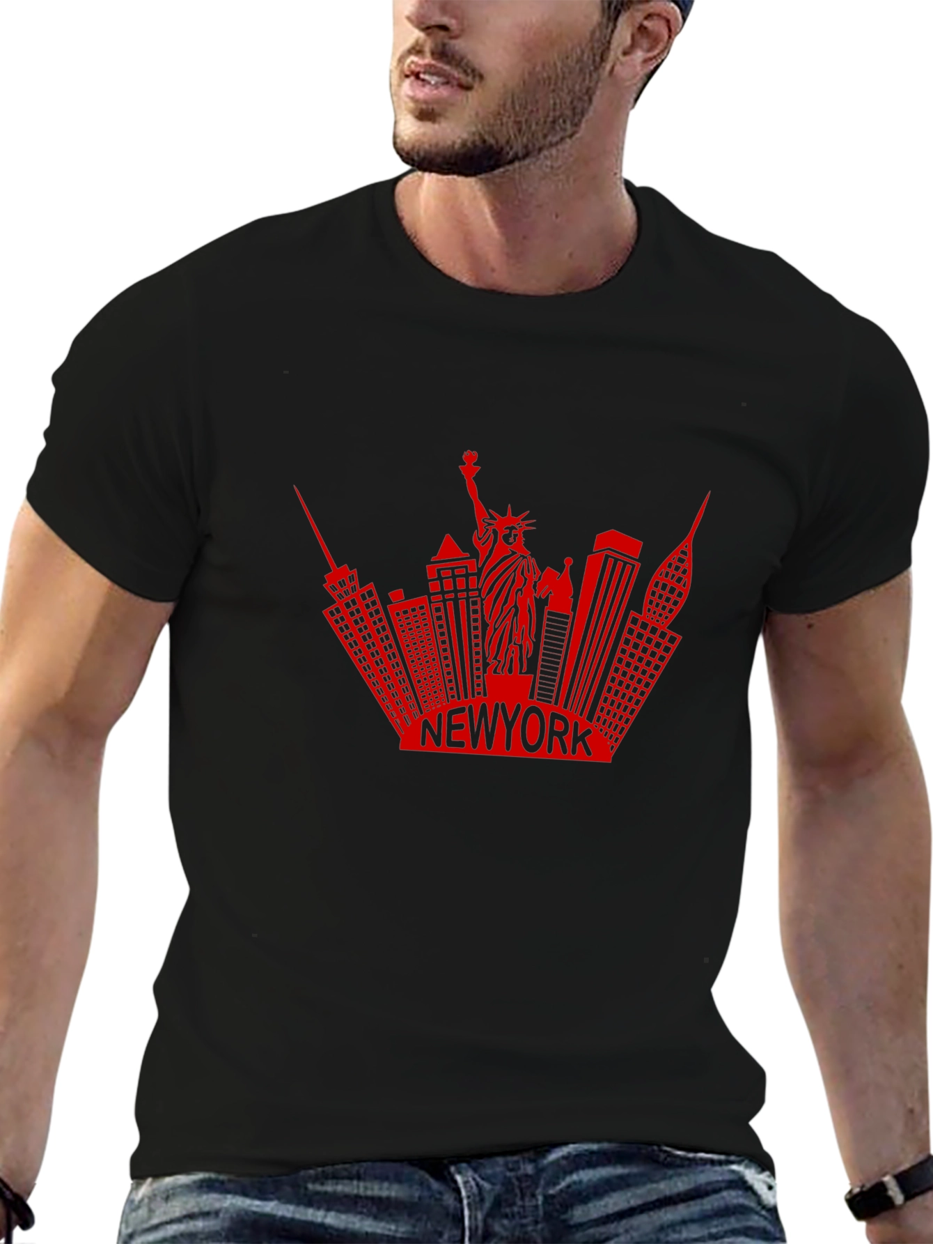 New York Skyline Graphic Tee