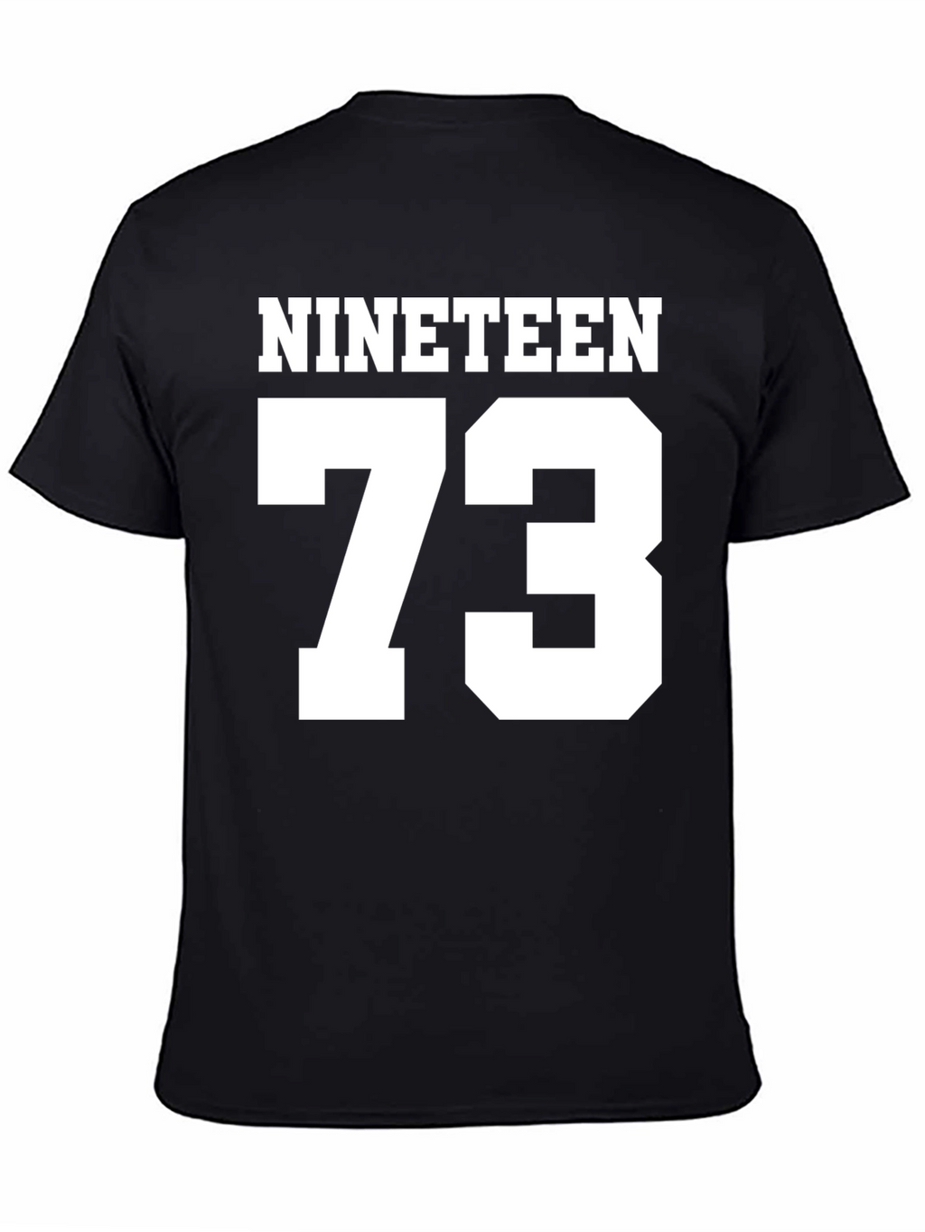 Nineteen 73 Black Graphic Tee