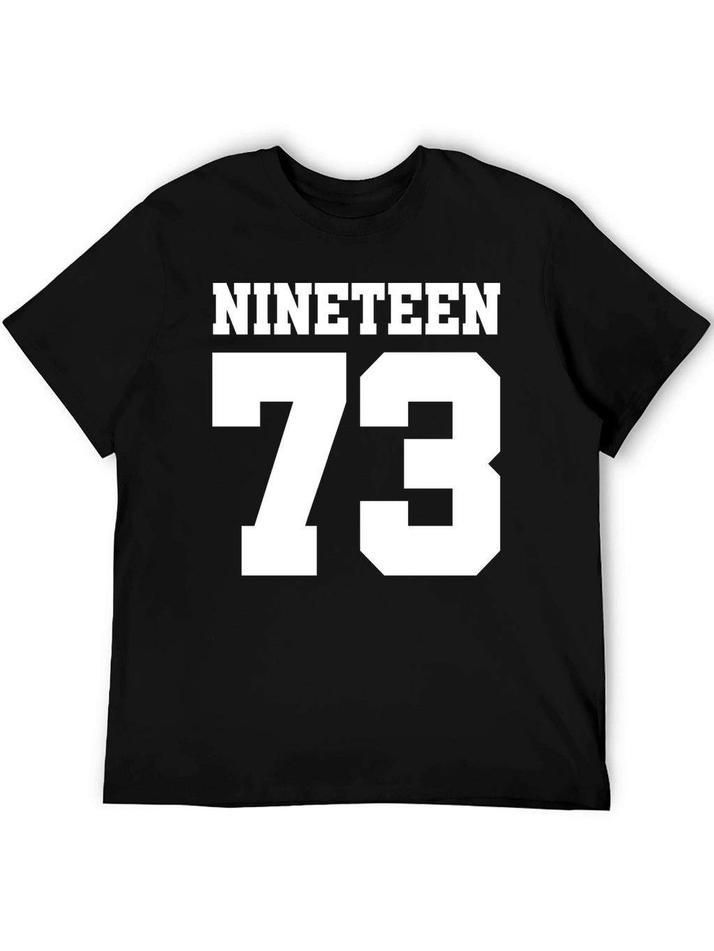 Nineteen 73 Black Graphic Tee