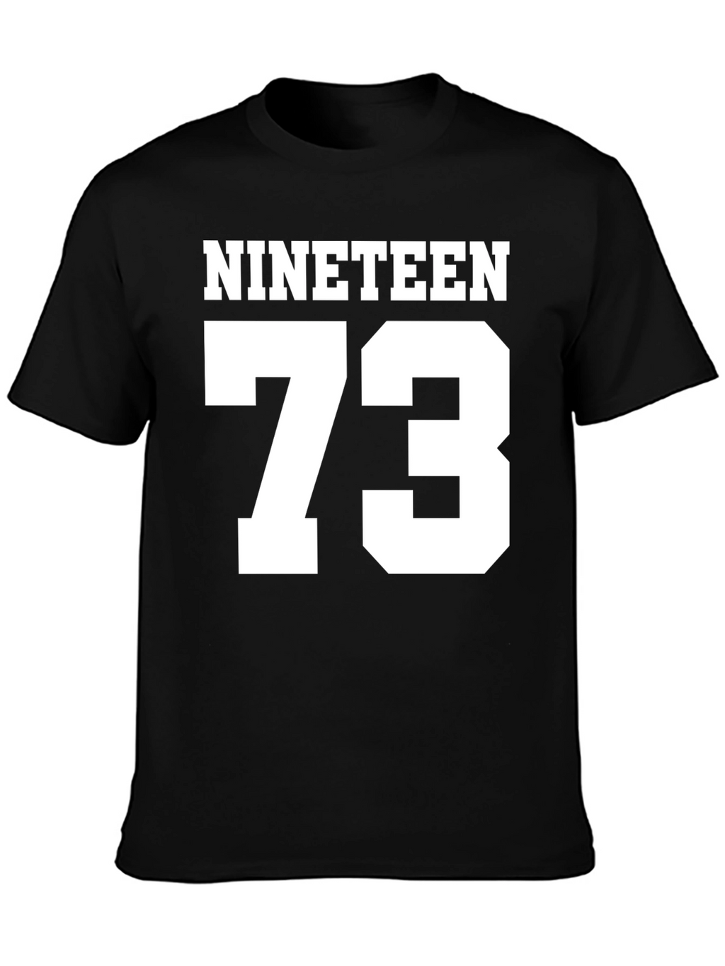 Nineteen 73 Black Graphic Tee