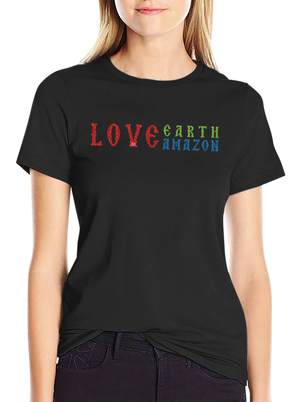 Love Earth Amazon Graphic T-Shirt
